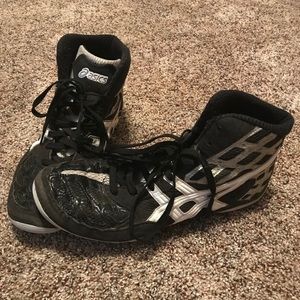 ASICS wrestling shoes